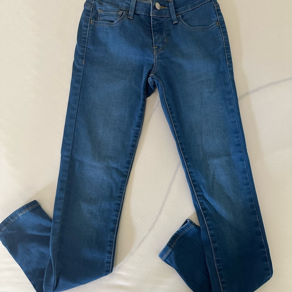 Levi's Women's Blue Skinny Jeans